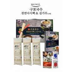 ▶ 구포국수 천연다시팩&김가루(고명)