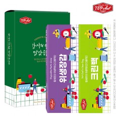 (종이케이스)탑셰프 위생장갑 크린백(2종)