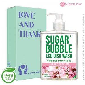 (친환경)슈가버블 주방세제490펌프1P (상품코드 : LL10081)