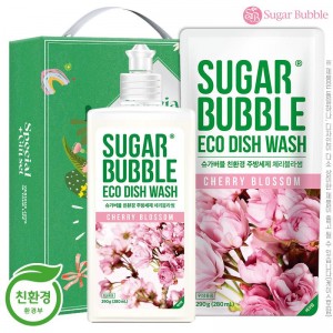 친환경)슈가버블 주방세제290용기 주방세제290리필(2종) (상품코드 : LL20211)
