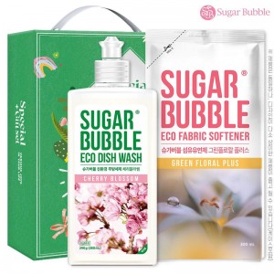 슈가버블 주방세제290용기 섬유유연제300리필(2종) (상품코드 : LL20209)