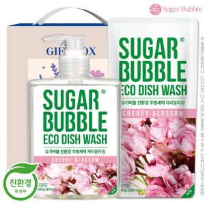 친환경)슈가버블 주방세제490펌프 주방세제290리필(2종) (상품코드 : W001425)