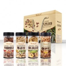 웰크리 견과 프리미엄 선물세트 4종