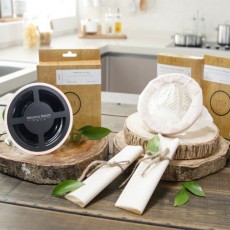 자연으로 친환경 싱크대 거름망 30매 (+거치대) DW-2403JH