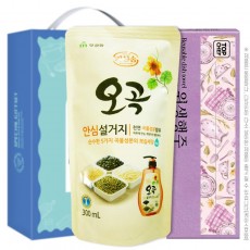 무궁화 오곡안심설거지 빨아쓰는위생행주(2종