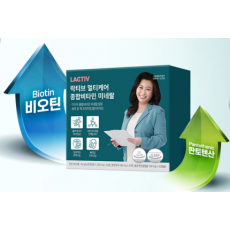 [락티브]  멀티케어 종합비타민 미네랄 2,100mg x 30포