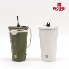 이태리 로시 스트랩 스트로 텀블러600ml 
+스트로 청소솔+캡 SET