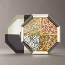 (면세) 바다보물 
명품 죽방 꽃새우 4종 팔각 선물세트
(보자기포장)